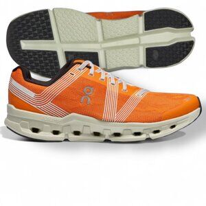 On CloudGo Mens Running Shoes Size 10 Turmeric-Aloe 55.986.31 (NEW)